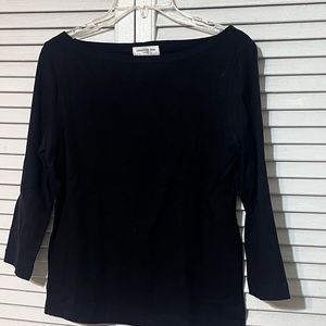 Jones New York women's t-shirt black size S